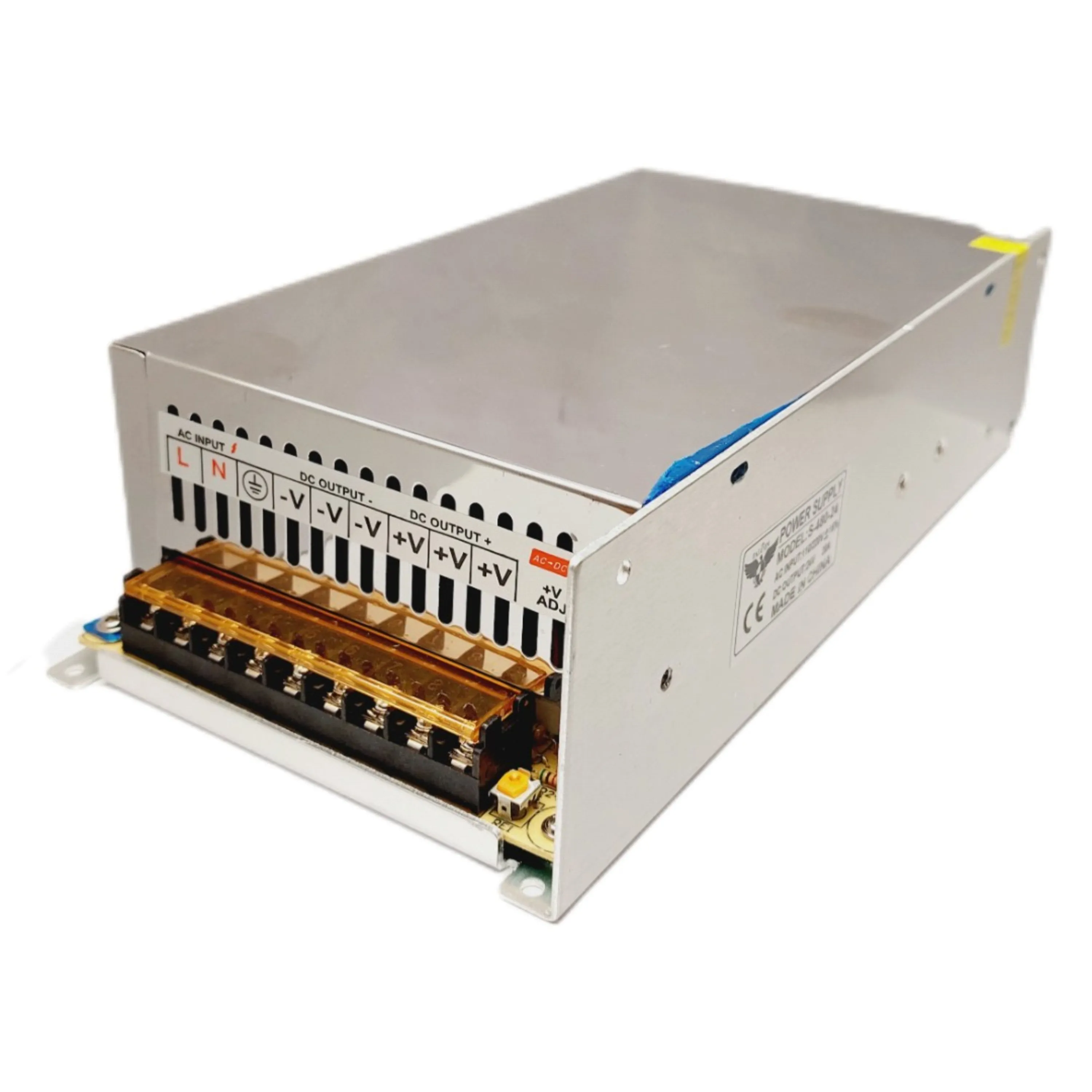 آداپتور 24 ولت 20 آمپر فلزی فن دار مدل S-480-24 فالکن FALCON