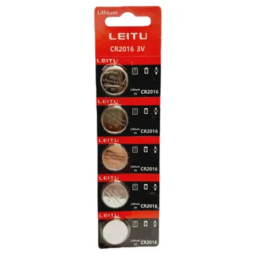 باتری سکه ای CR2016 لیتو LEITU