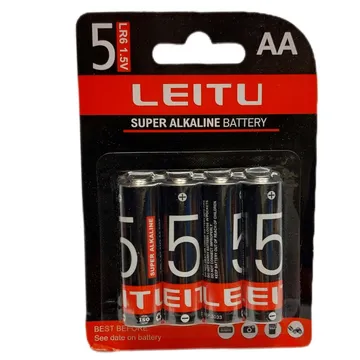 باتری قلمی لیتو LEITU مدل Super Alkaline بسته 4 عددی