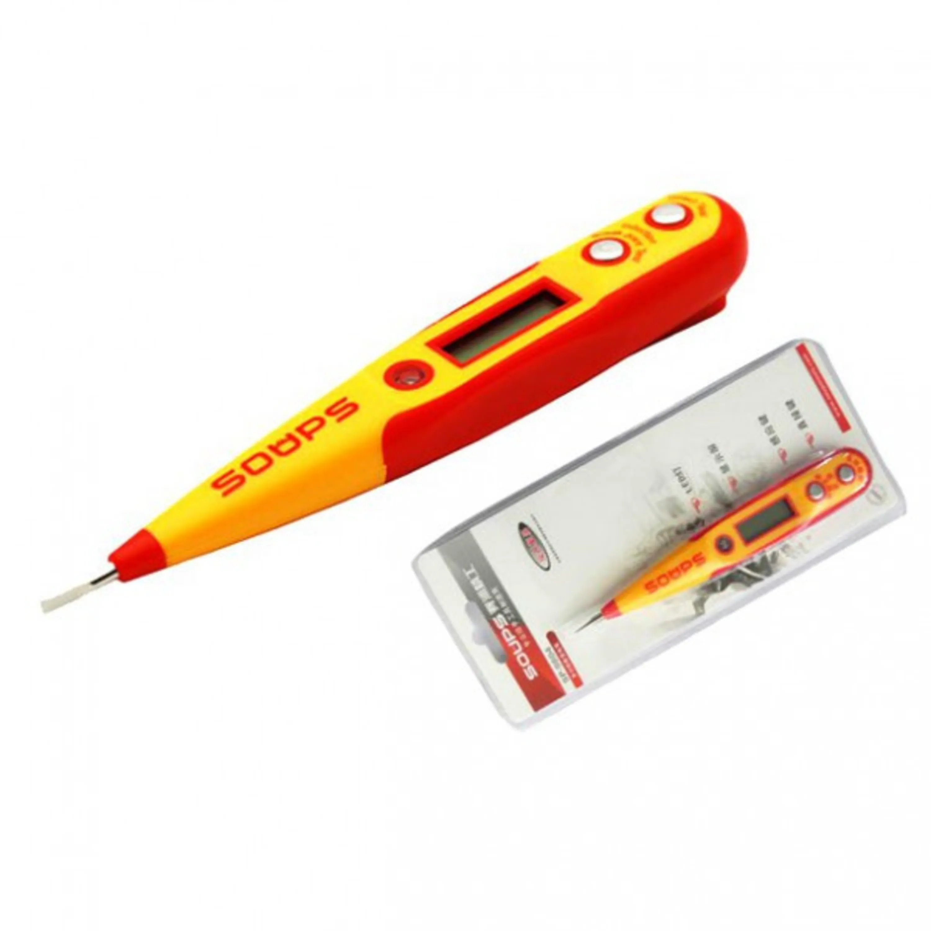 فازمتر و تستر قلمی ولتاژ دیجیتال برند SOUPS مدل SP-9804 فازمتر و تستر قلمی ولتاژ دیجیتال برند SOUPS مدل SP-9804