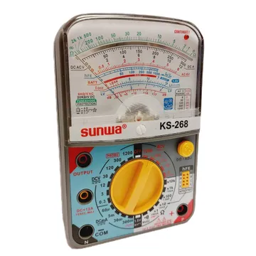 مولتی متر عقربه ای اصلی مدل {KS-268} برند SUNWA