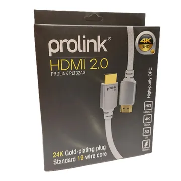 کابل HDMI کیفیت 4K نسخه 2.0 مدل PROLINK  طول 1.5 متر