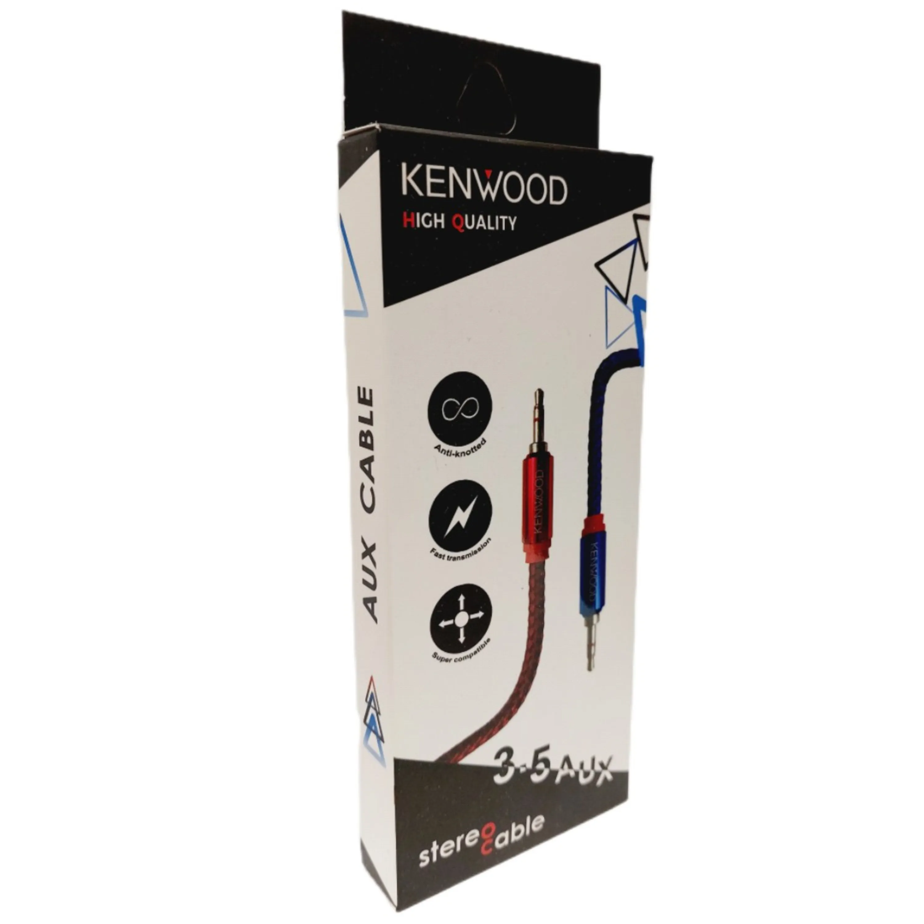 کابل AUX جک 3.5 میلیمتری کنوود KENWOOD طول 1.5 متر