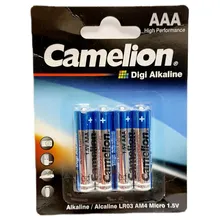 باتری نیم قلمی کملیون آلکالاین  4تایی | Camelion