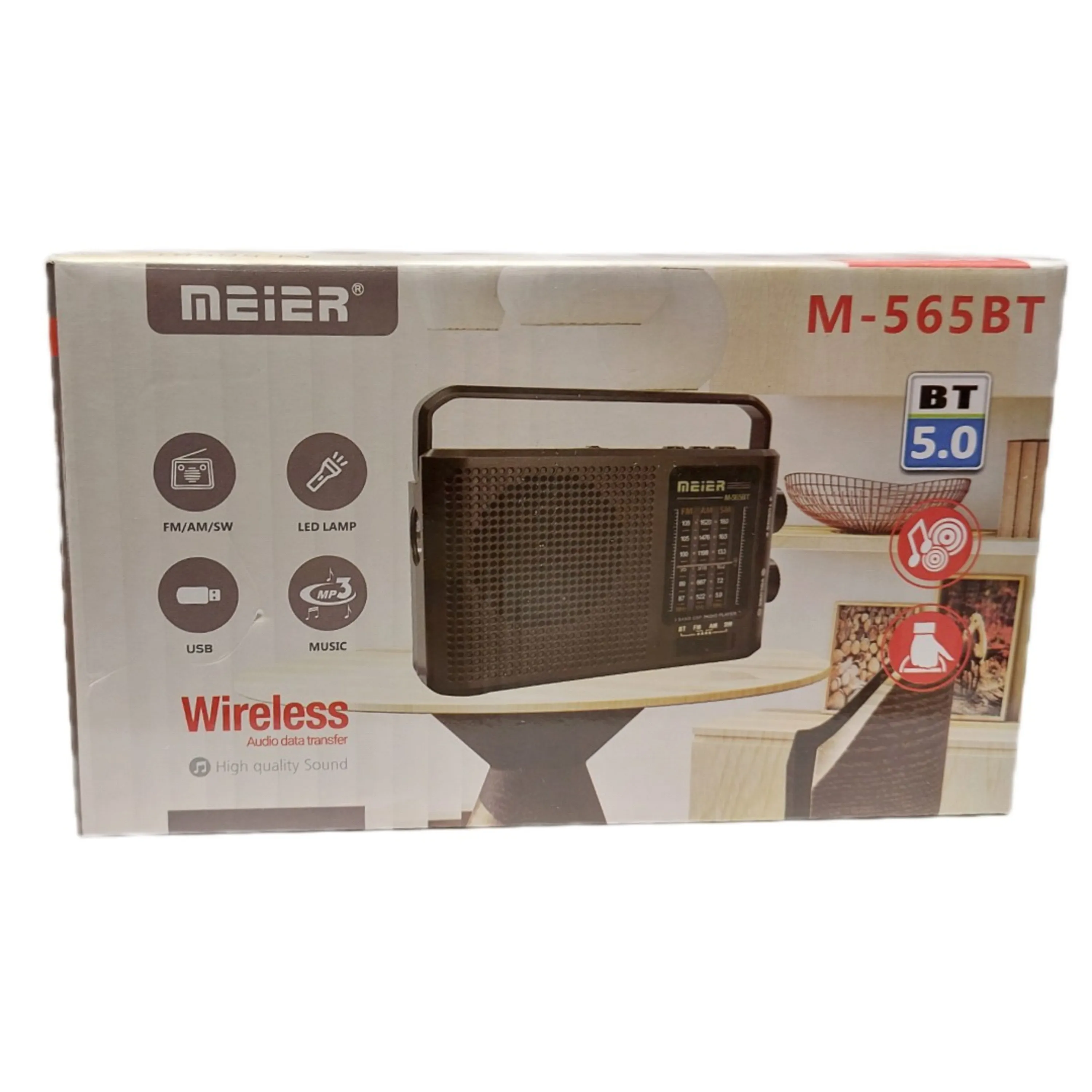 رادیو بلوتوث دار قابل حمل مییر [Meier M565BT]