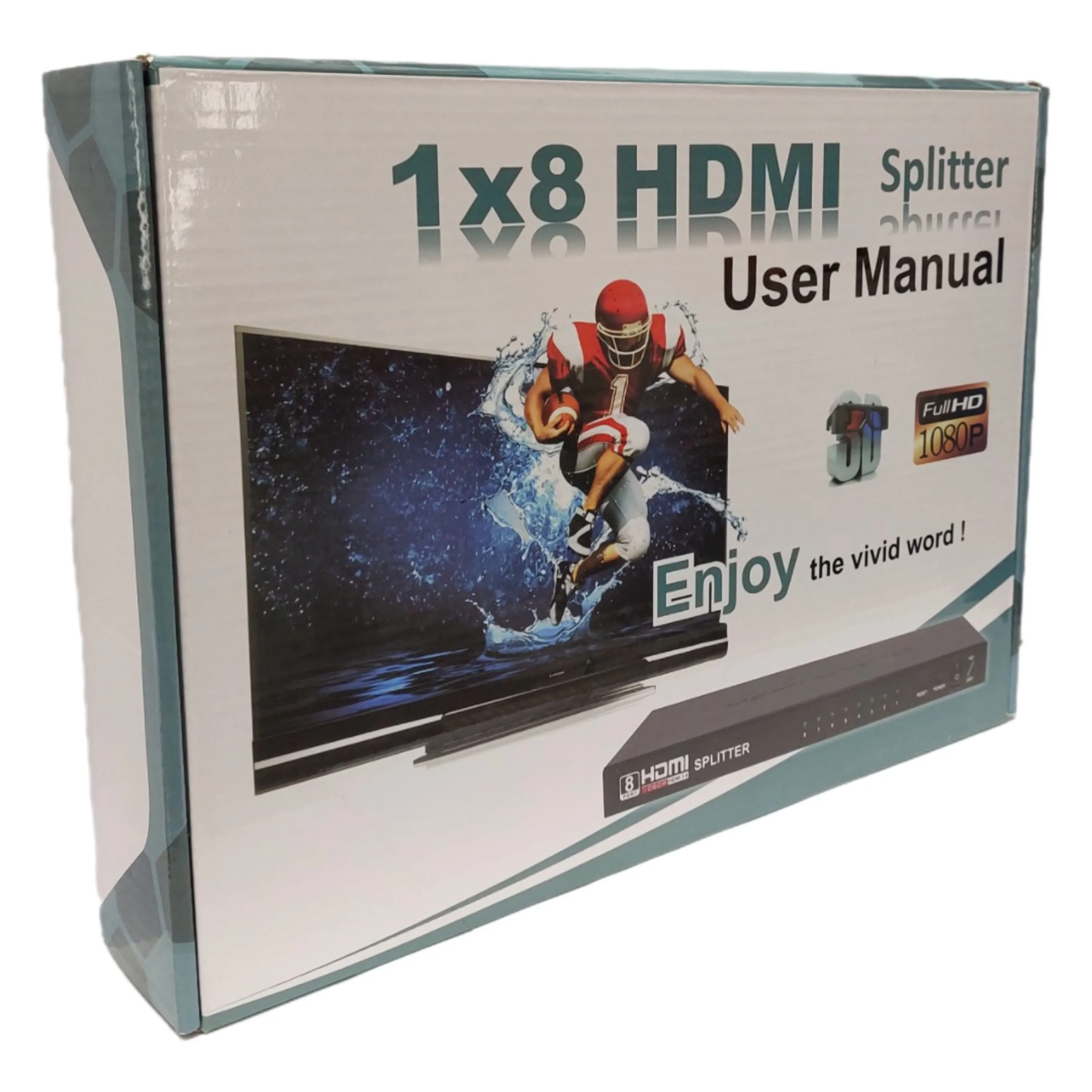 اسپلیتر 1 به 8 پورت HDMI کیفیت FULLHD 1080P اسپلیتر 1 به 8 پورت HDMI کیفیت FULLHD 1080P