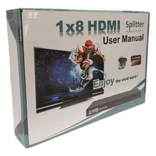 اسپلیتر 1 به 8 پورت HDMI کیفیت FULLHD 1080P