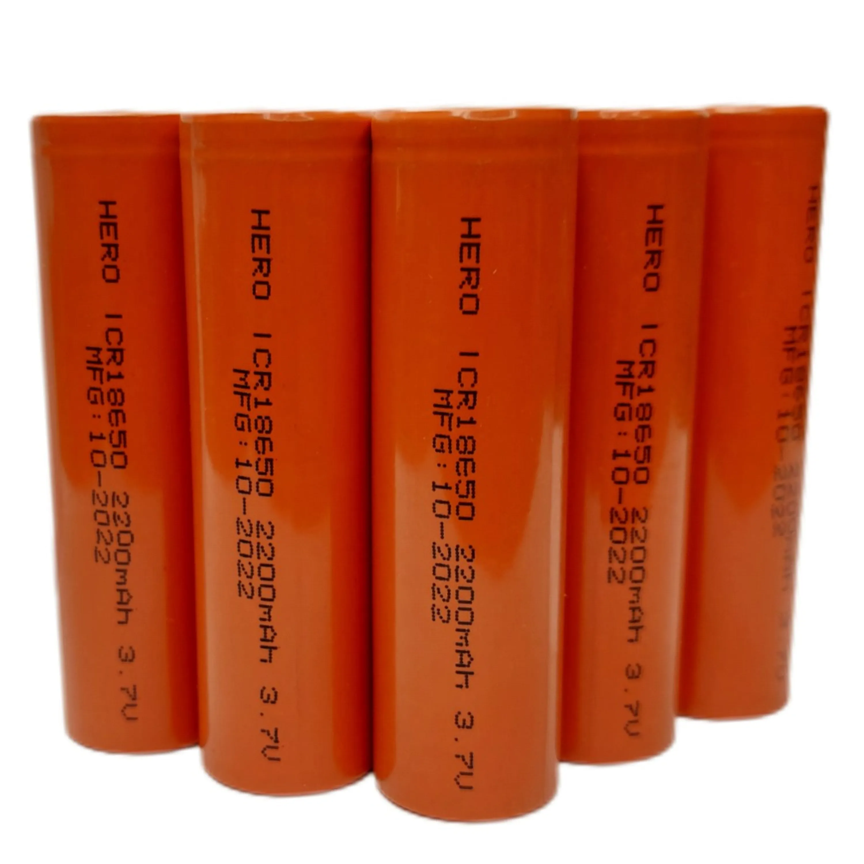 باتری اصلی 3.7 ولت CR18650 ظرفیت 2200 میلی آمپر باتری اصلی 3.7 ولت CR18650 ظرفیت 2200 میلی آمپر