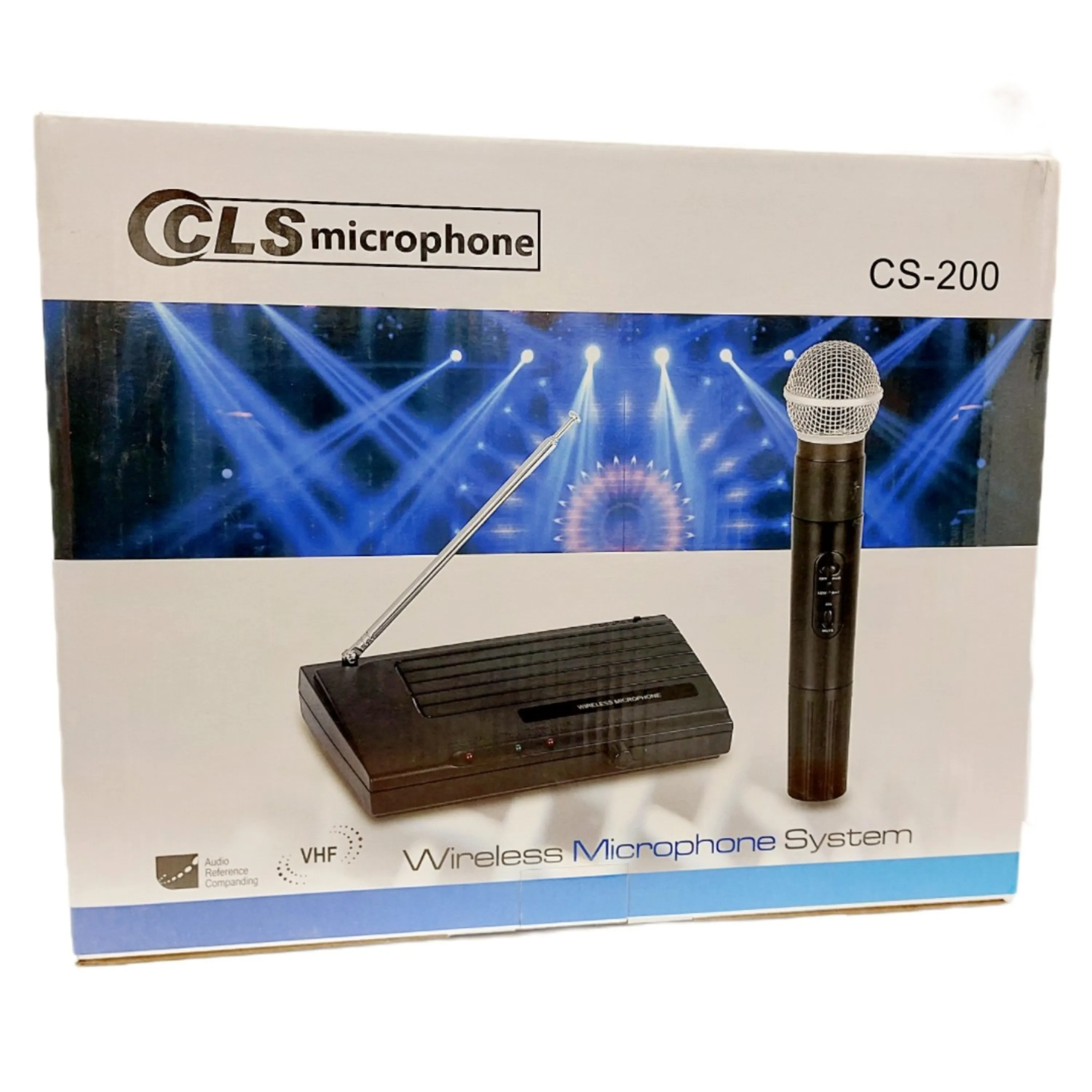 میکروفون بیسیم VHF دستی | CLS CS-200 میکروفون بیسیم VHF دستی | CLS CS-200
