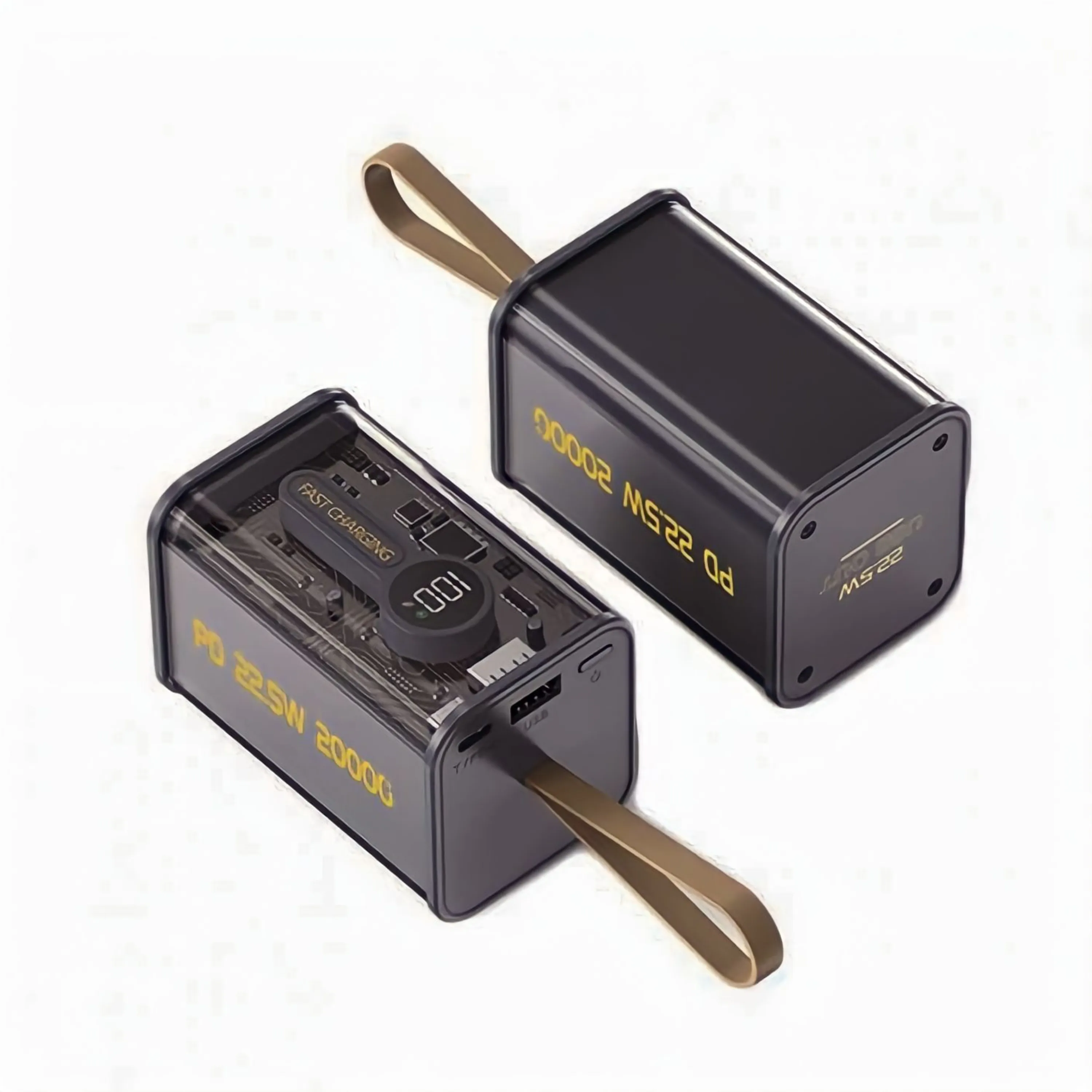 پاوربانک شیشه ای وابی 20000 میلی آمپر| VABI-P8 پاوربانک شیشه ای وابی 20000 میلی آمپر| VABI-P8