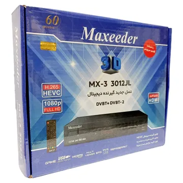 گیرنده دیجیتال مکسیدر MAXEEDER MX-3 3012JL
