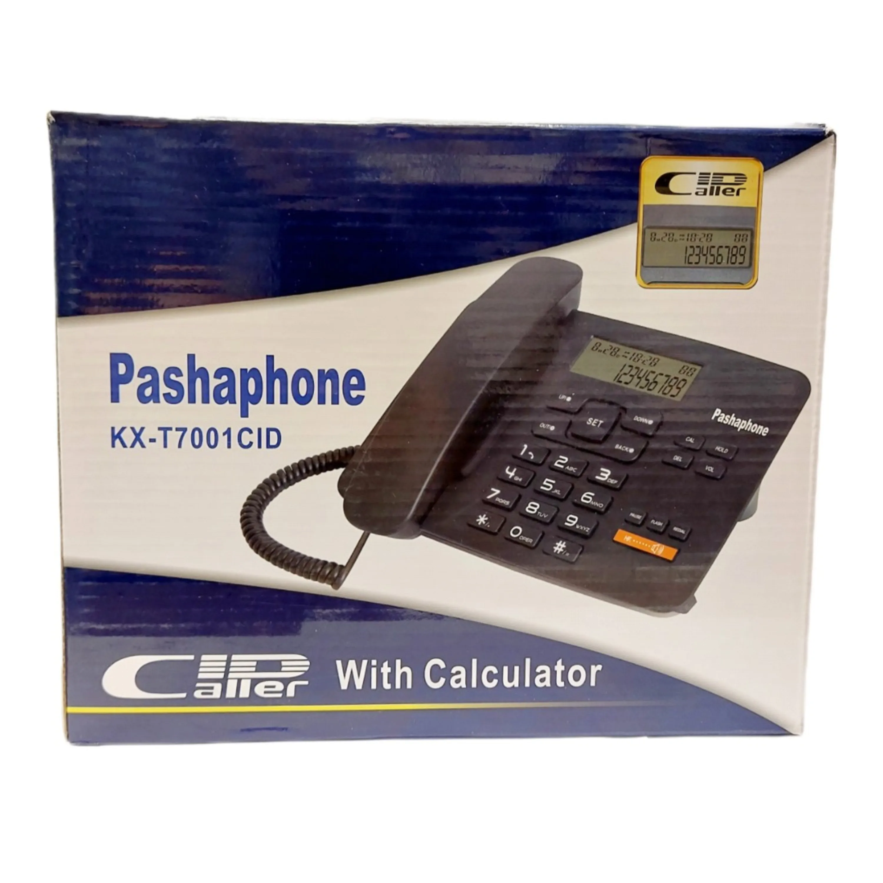 تلفن رومیزی سیمی پاشافون Pshaphone KX-T7001CID تلفن رومیزی سیمی پاشافون Pshaphone KX-T7001CID