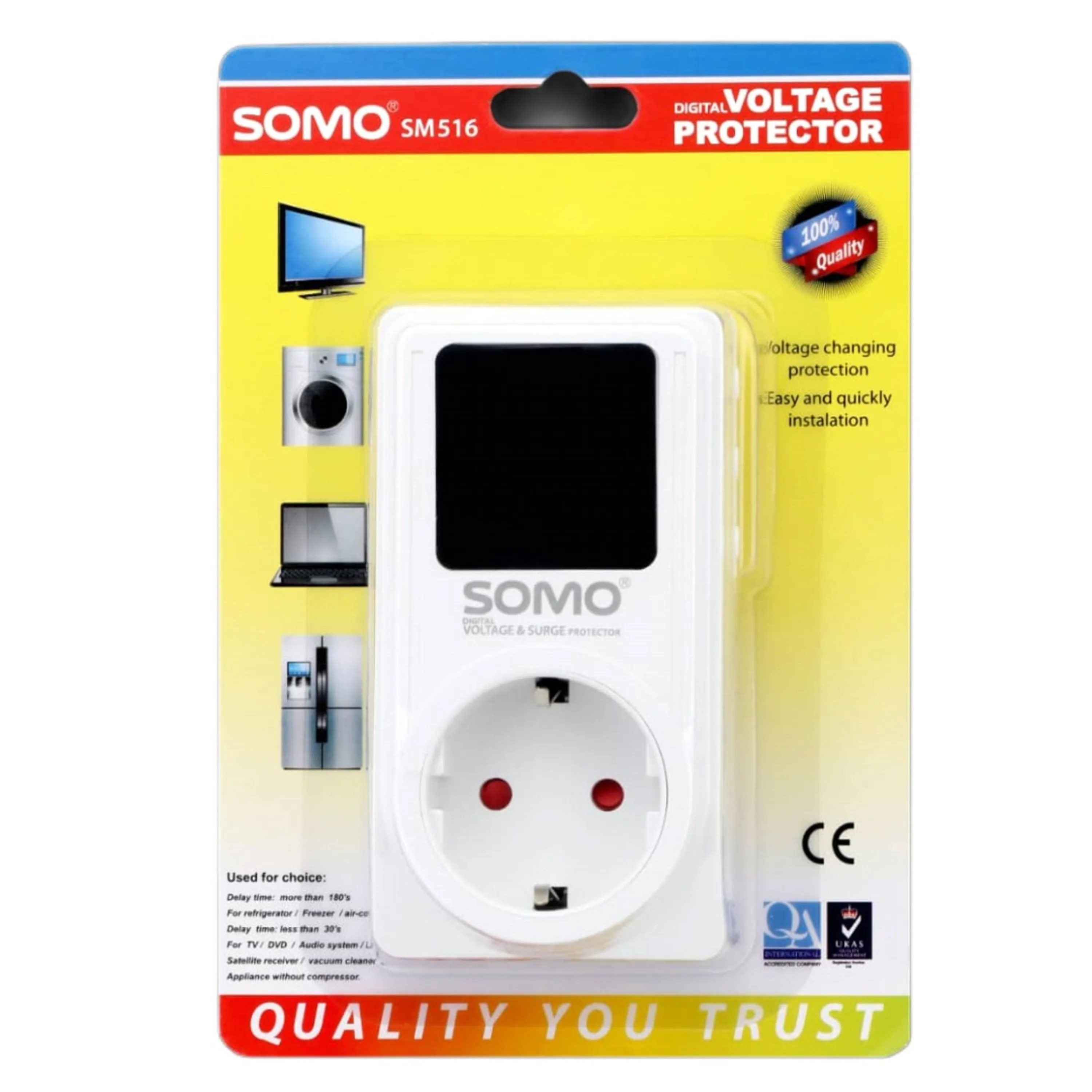 محافظ ولتاژ و نوسان گیر SM516 NEW سومو (جدید) محافظ ولتاژ و نوسان گیر SM516 NEW سومو (جدید)