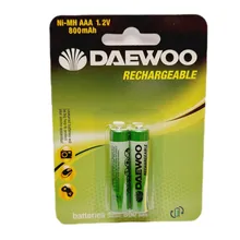 باتری نیم قلم قابل شارژ اصلی DAEWOO 800mAh