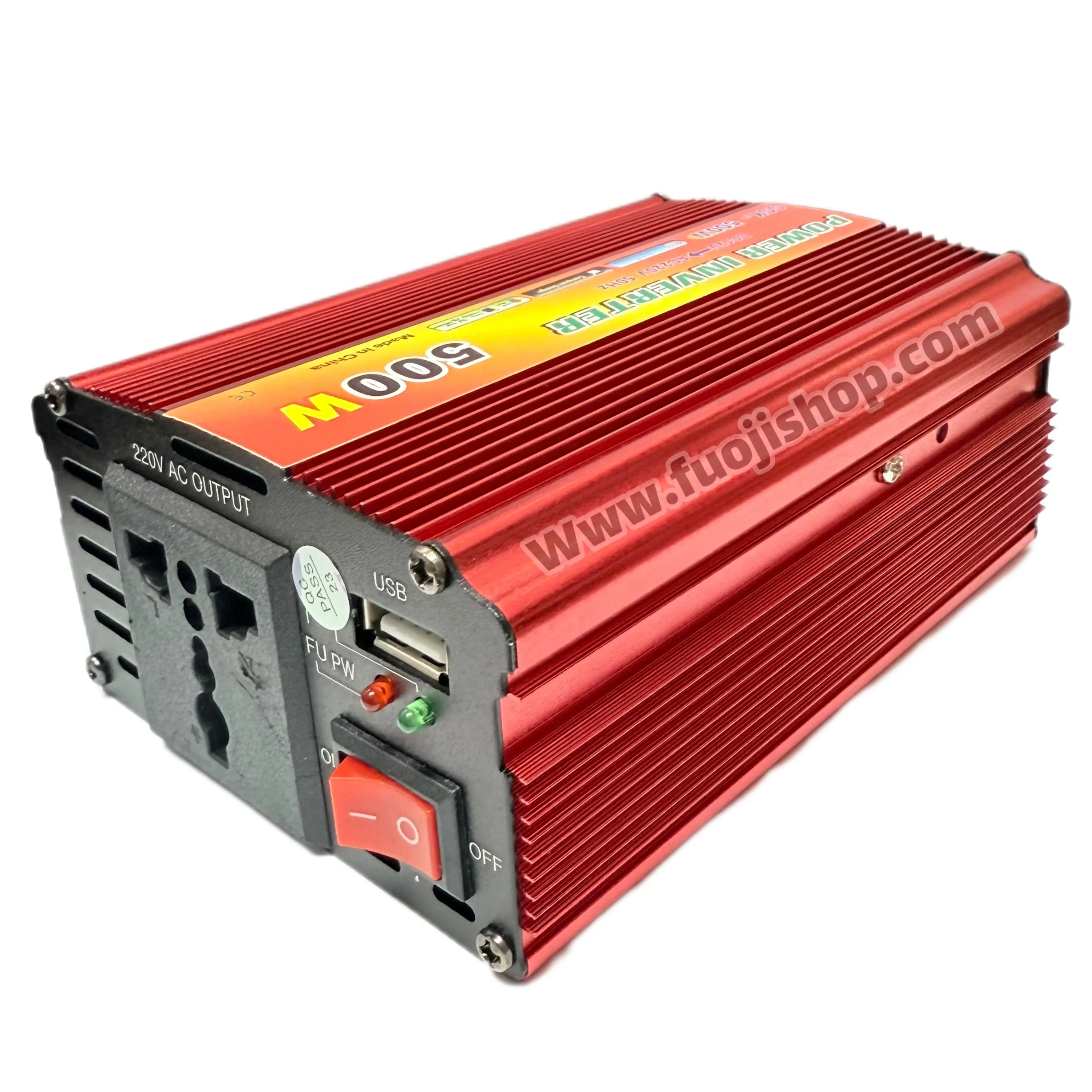 اینورتر 12 ولت به 220 ولت  POWER INVERTER 500W