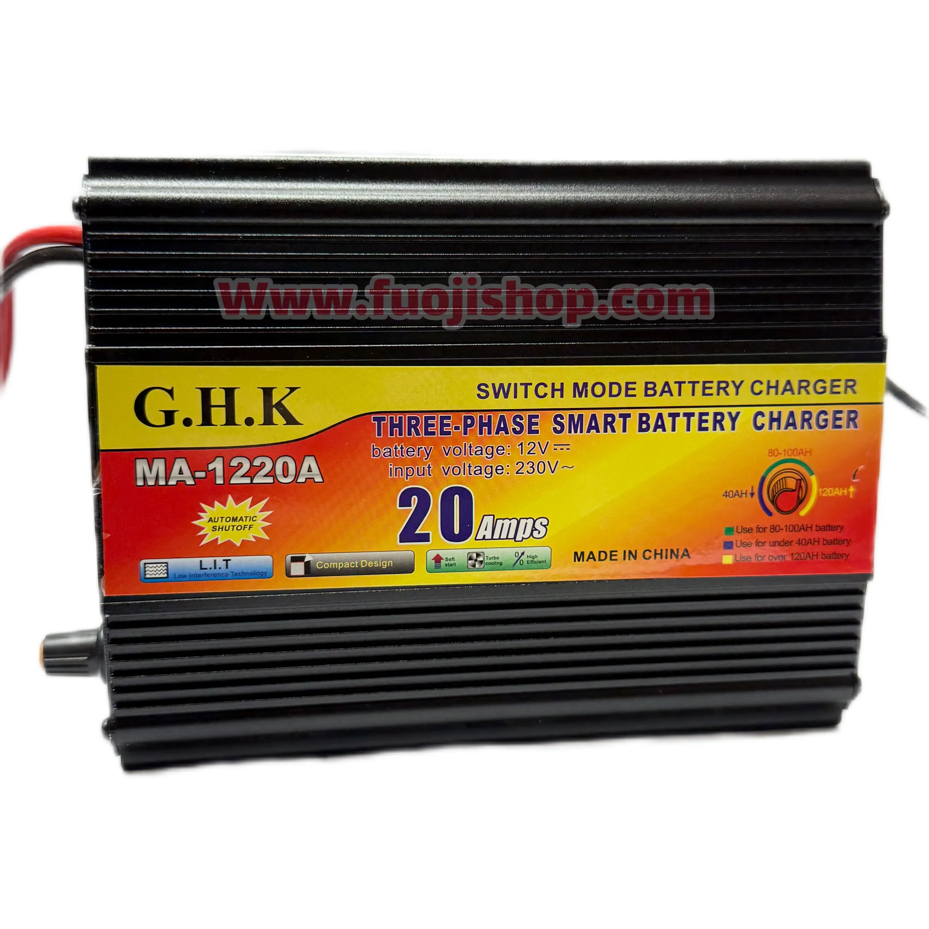 شارژر باتری 12 ولت 20 آمپر اتوماتیک MA-1220A G.H.K