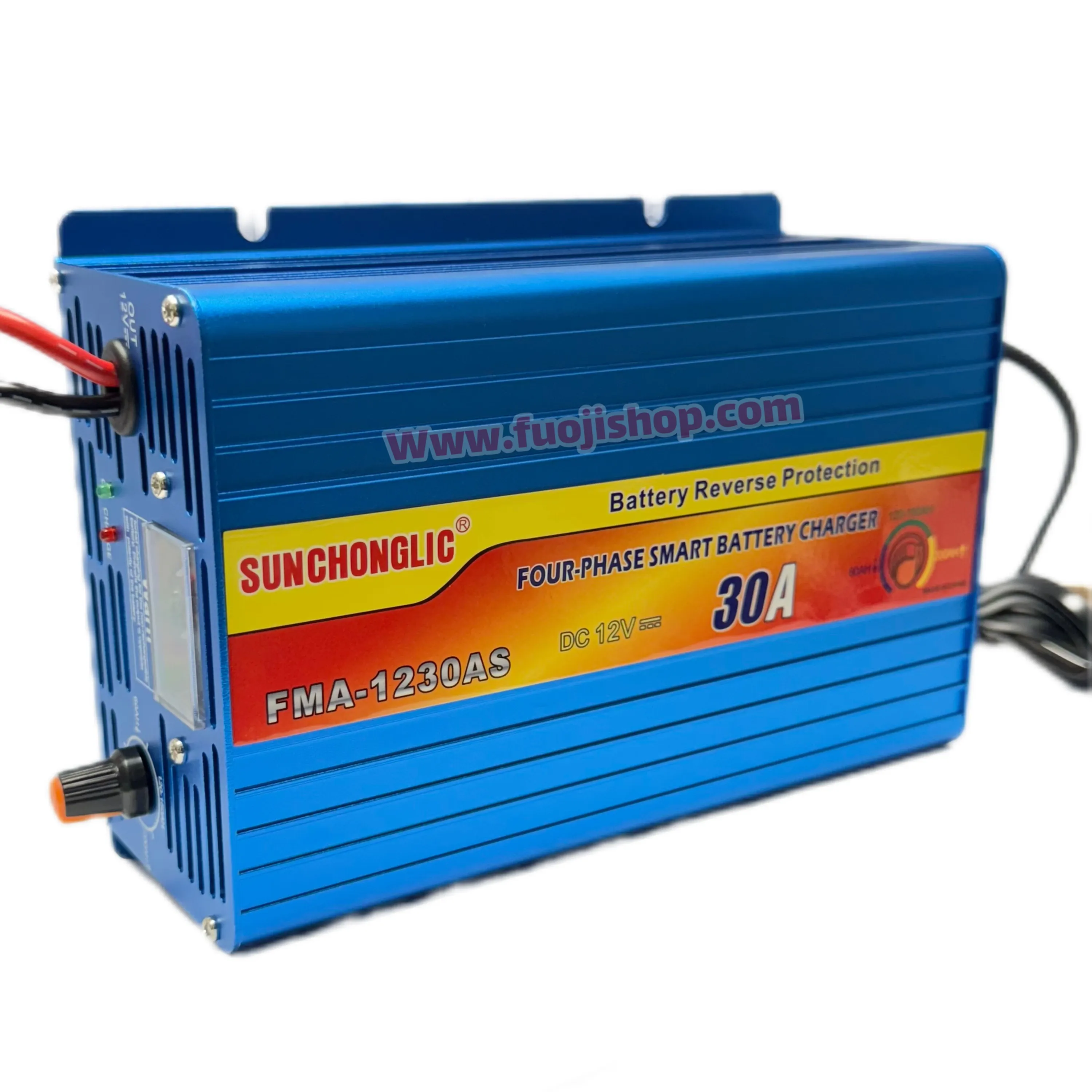 شارژر باتری ماشین اتوماتیک 12 ولت 30 آمپر [SUNCHONGLIC]