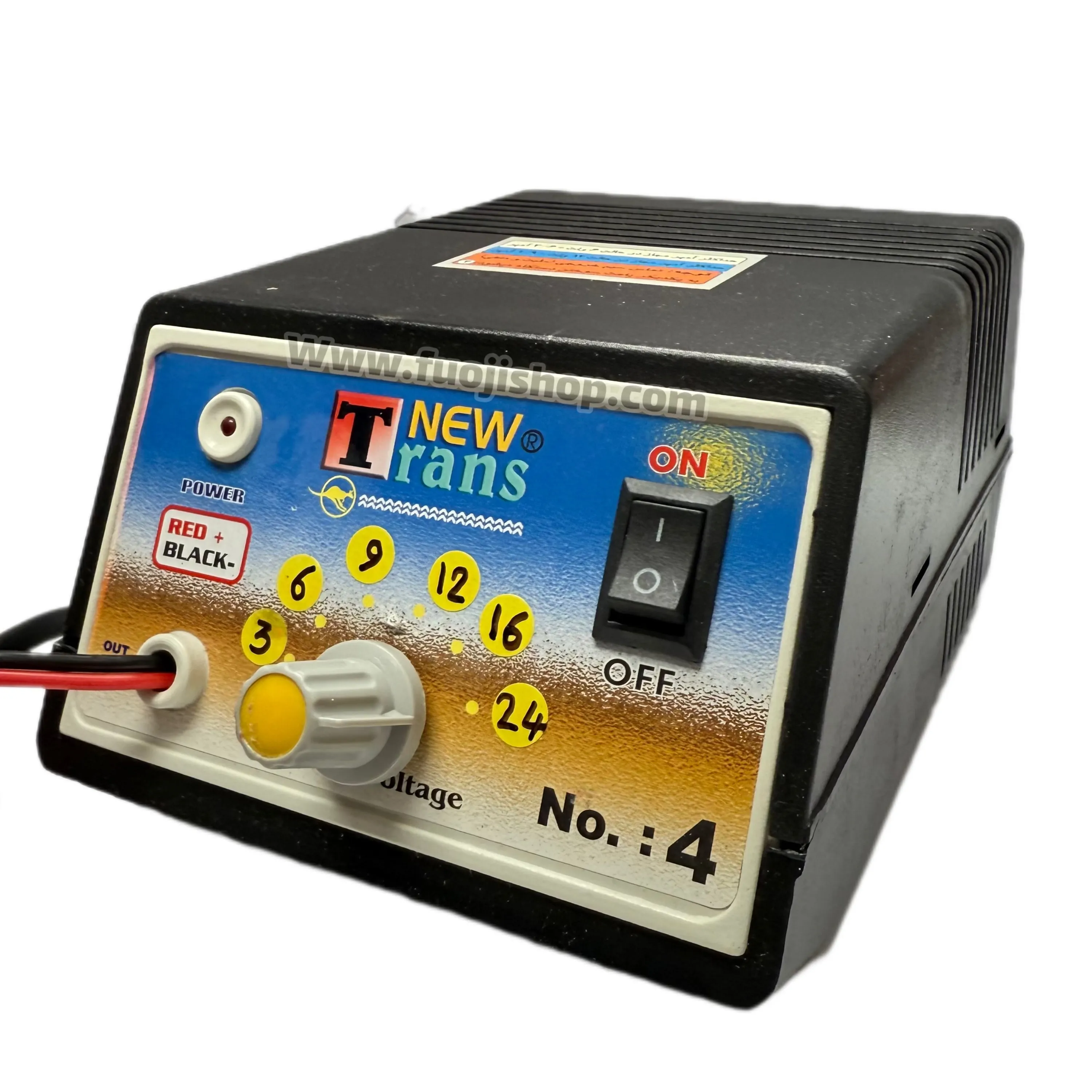 شارژر باتری متغیر 0 تا 24 ولت 4 آمپر نیوترانس