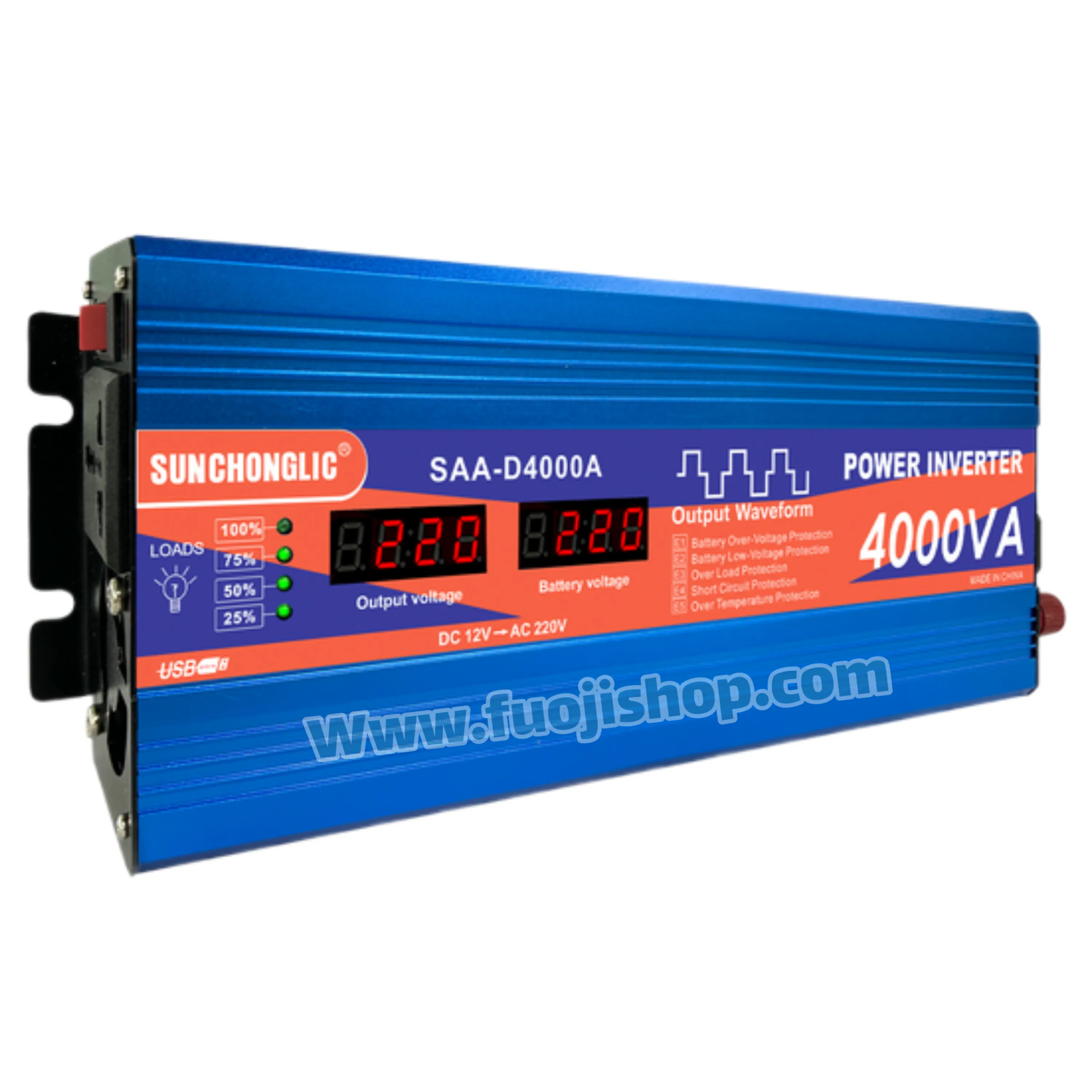 اینورتر 4000 وات 12 به 220 ولت SUNCHONGLIC