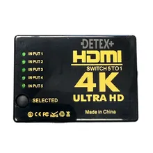 سوئیچ 5 به 1 HDMI (نمایش در یک تلویزیون)