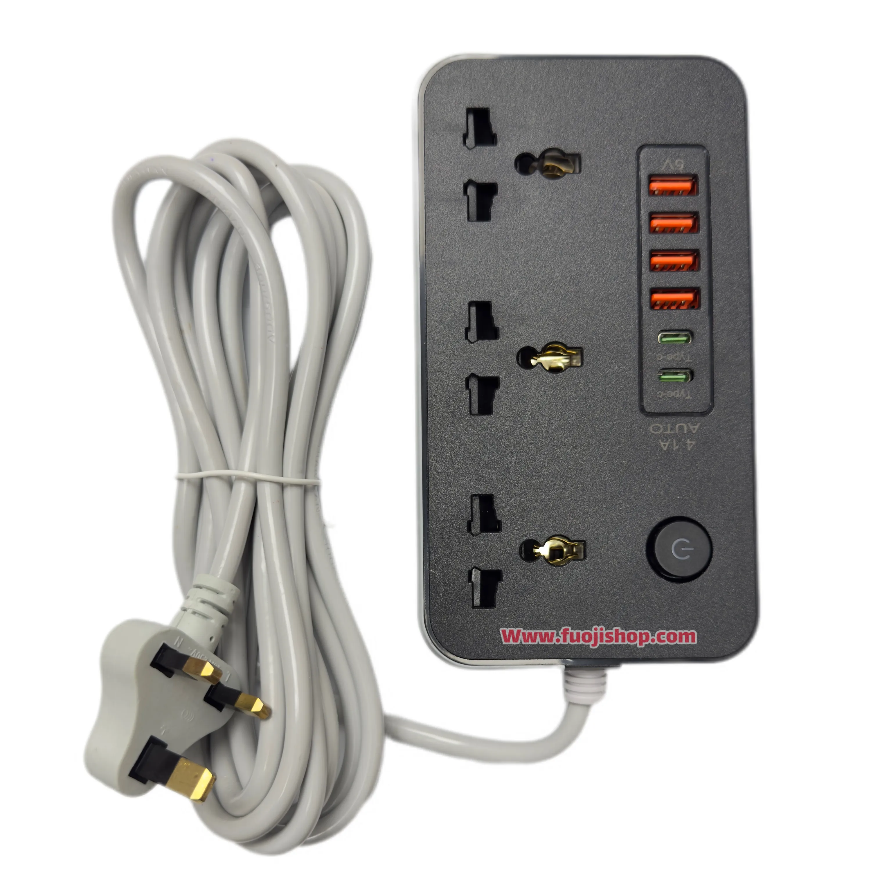 بهترین سه راهی برق خانگی USB دار + تایپ سی Z65