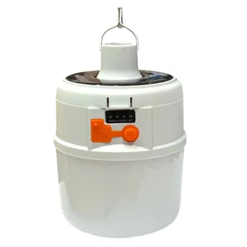 لامپ شارژی پنل خورشیدی دار 50 وات HG-1566