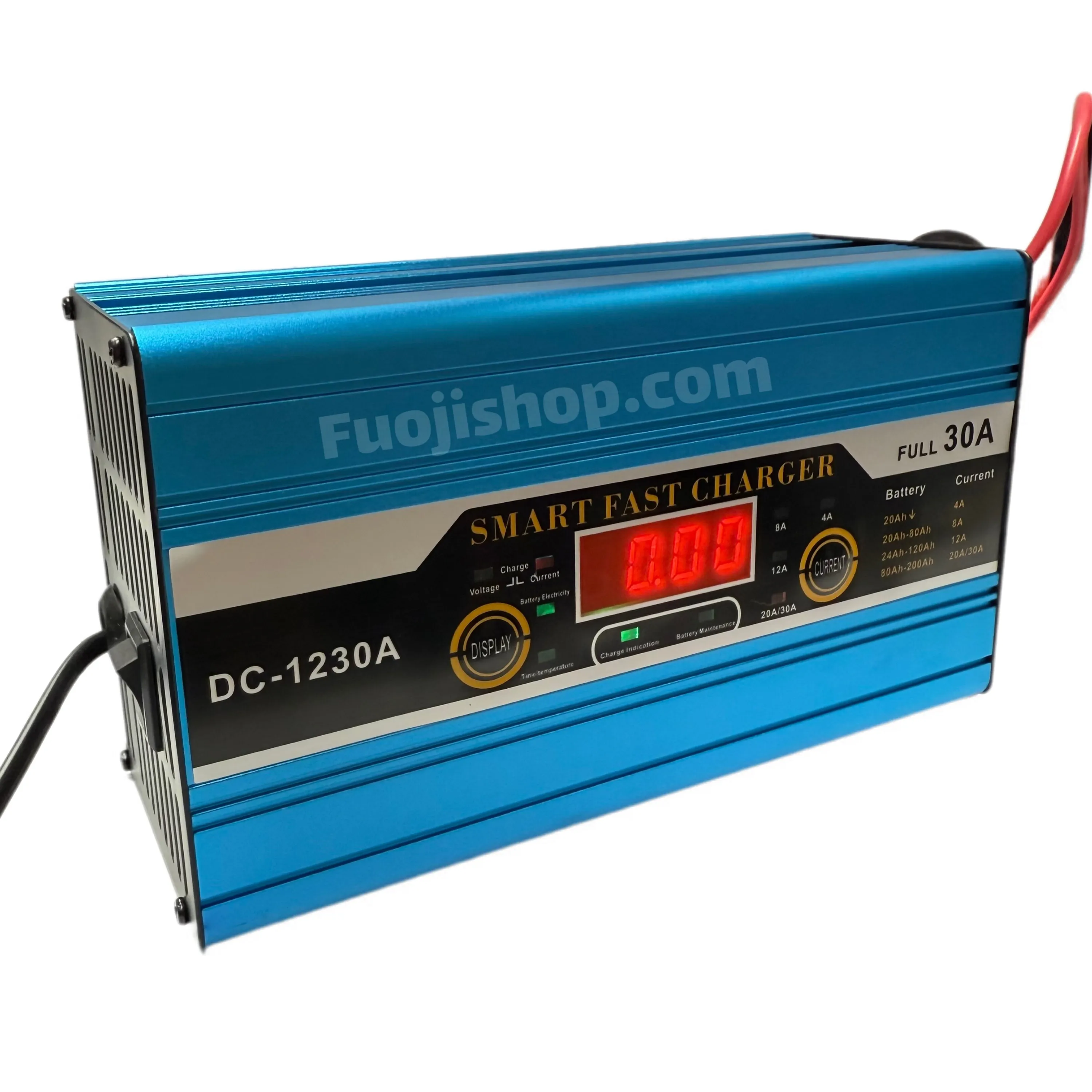 شارژر باتری 12 ولت 30 آمپر با قطع خودکار DC-1230A