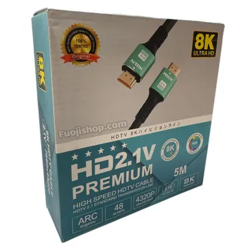 کابل HDMI 8K مدل HD2.1V PREMIUM طول 5 متر