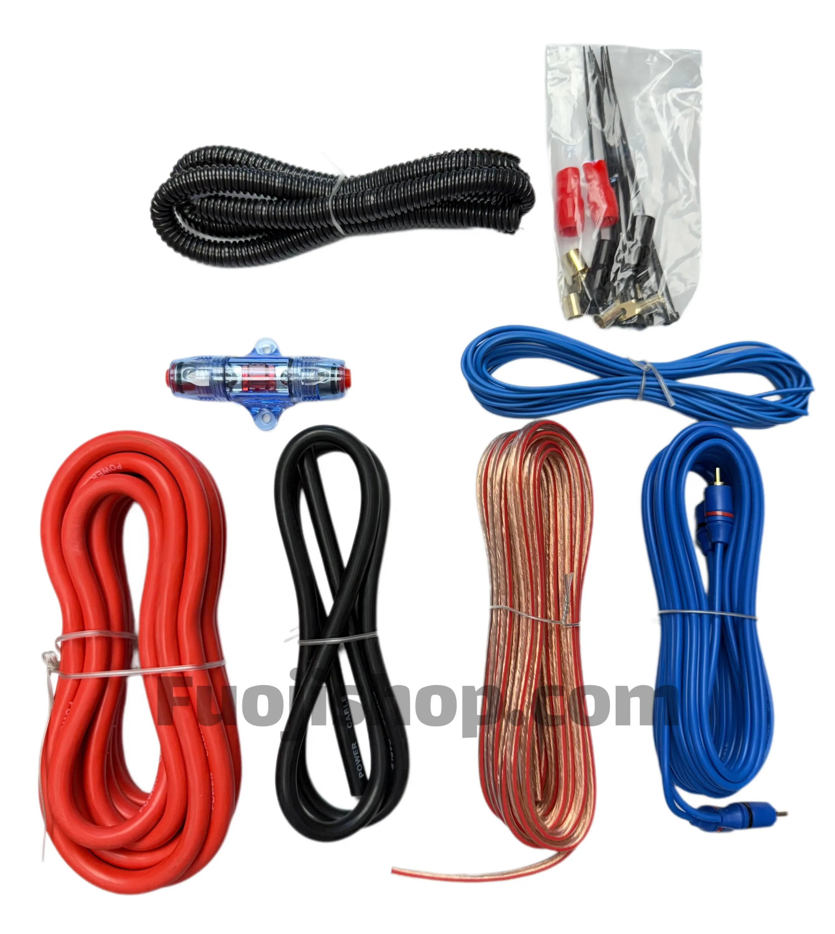 سیم پک کامل 4 گیج آمپلی فایر  KIT-4GA 3000W JVC