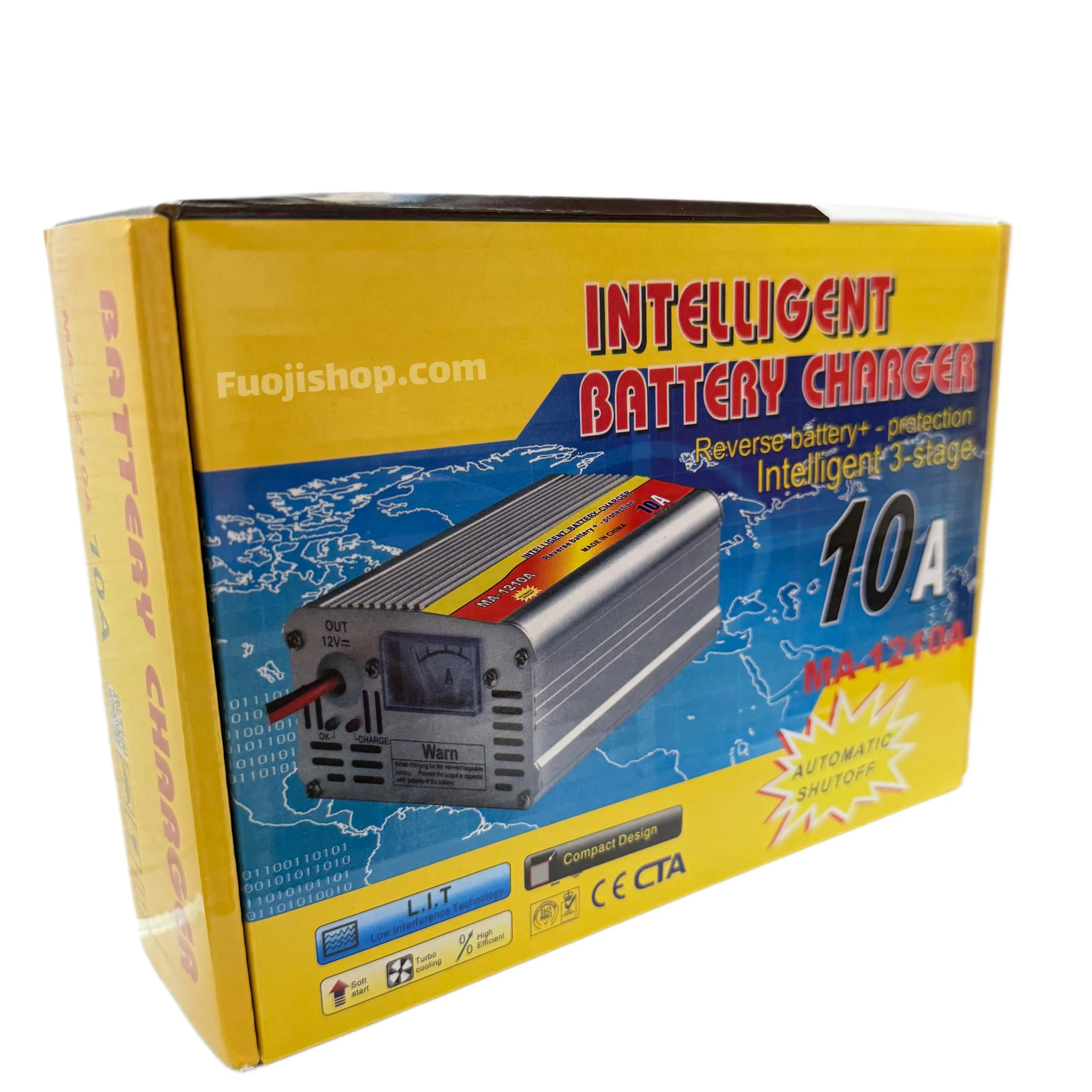 شارژر باتری 12 ولت 10 آمپر اتوماتیک MA-1210A