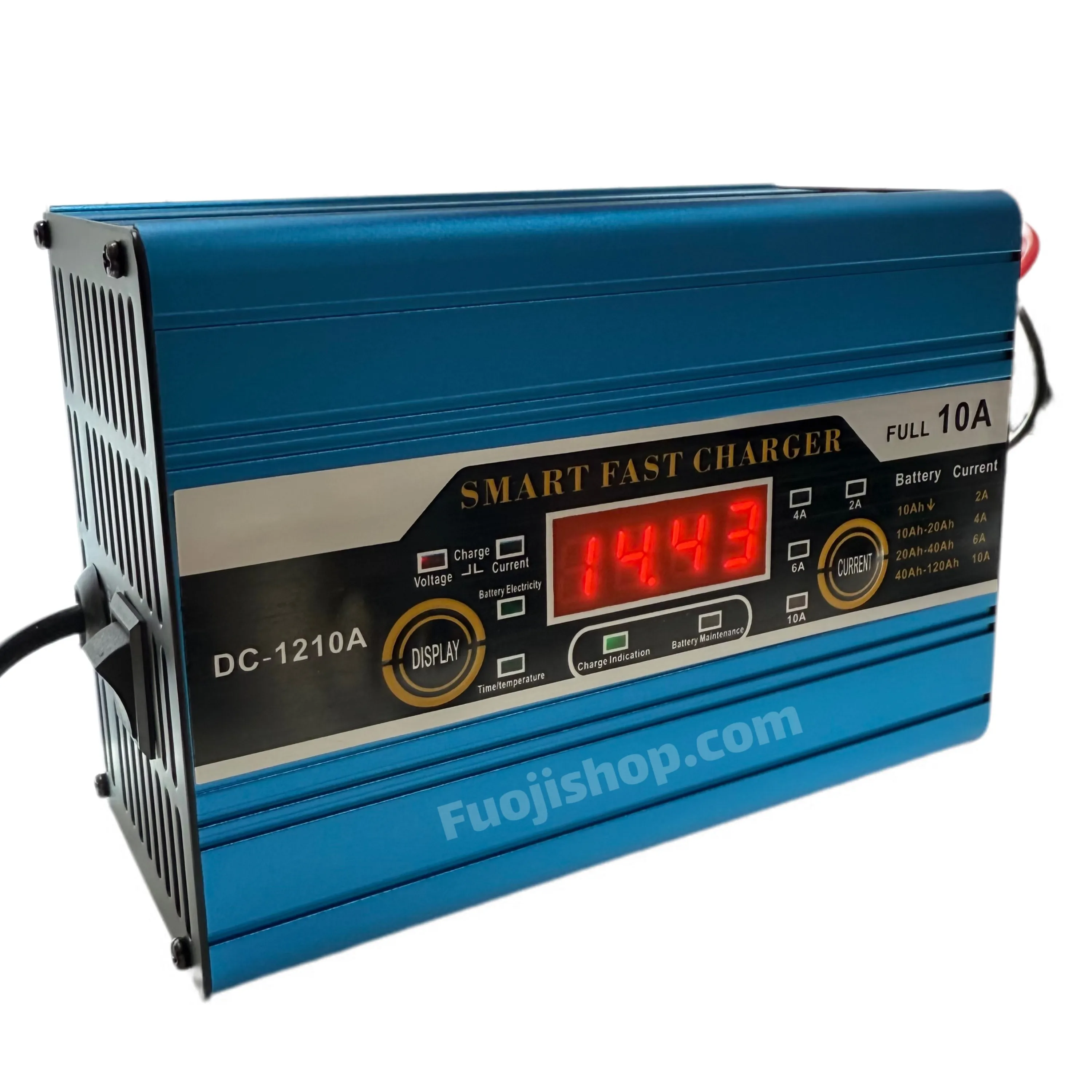 شارژر باتری 12 ولت 10 آمپر با قطع خودکار DC-1210A