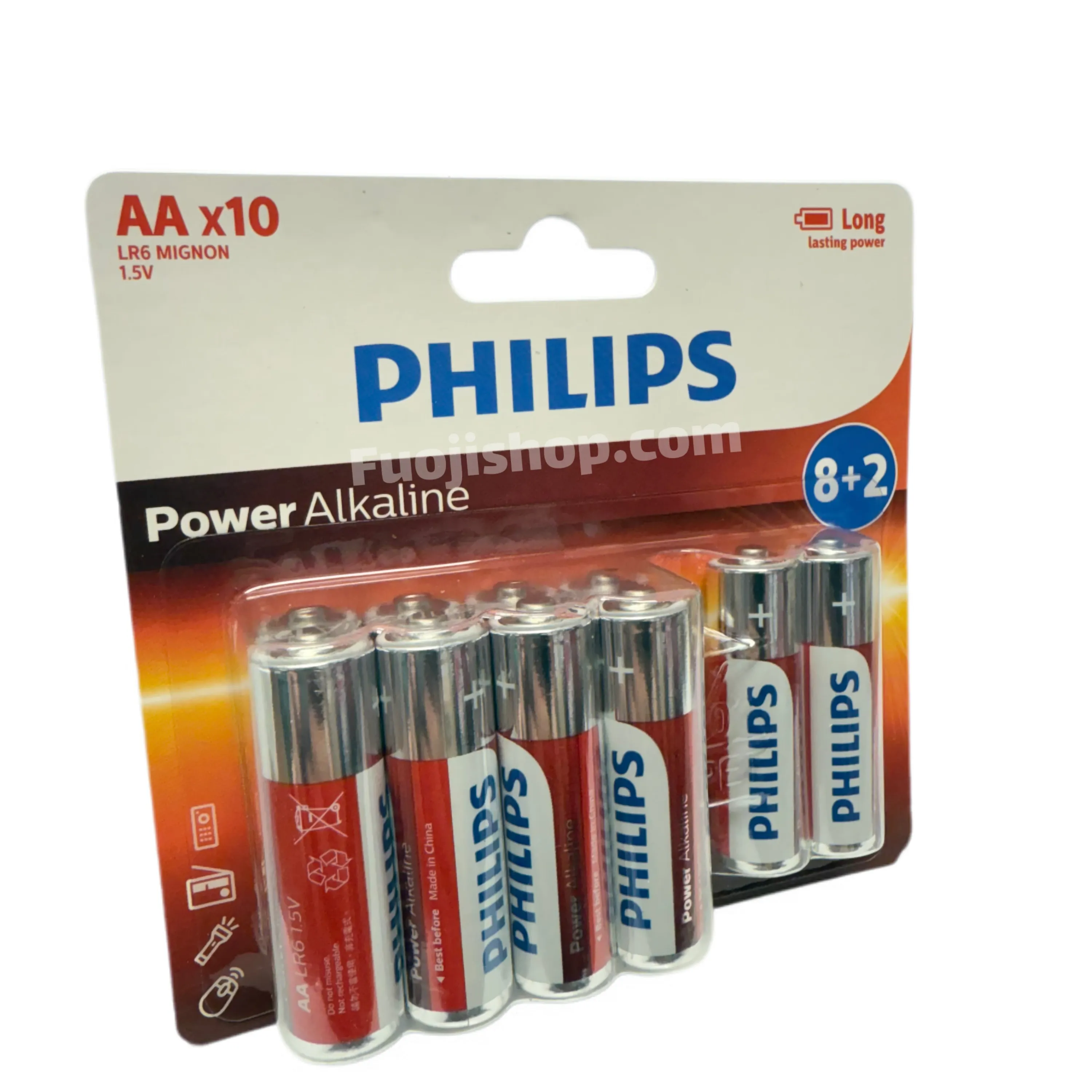 باتری قلمی 10تایی فیلیپس پاور آلکالاین باتری قلمی 10تایی فیلیپس پاور آلکالاین