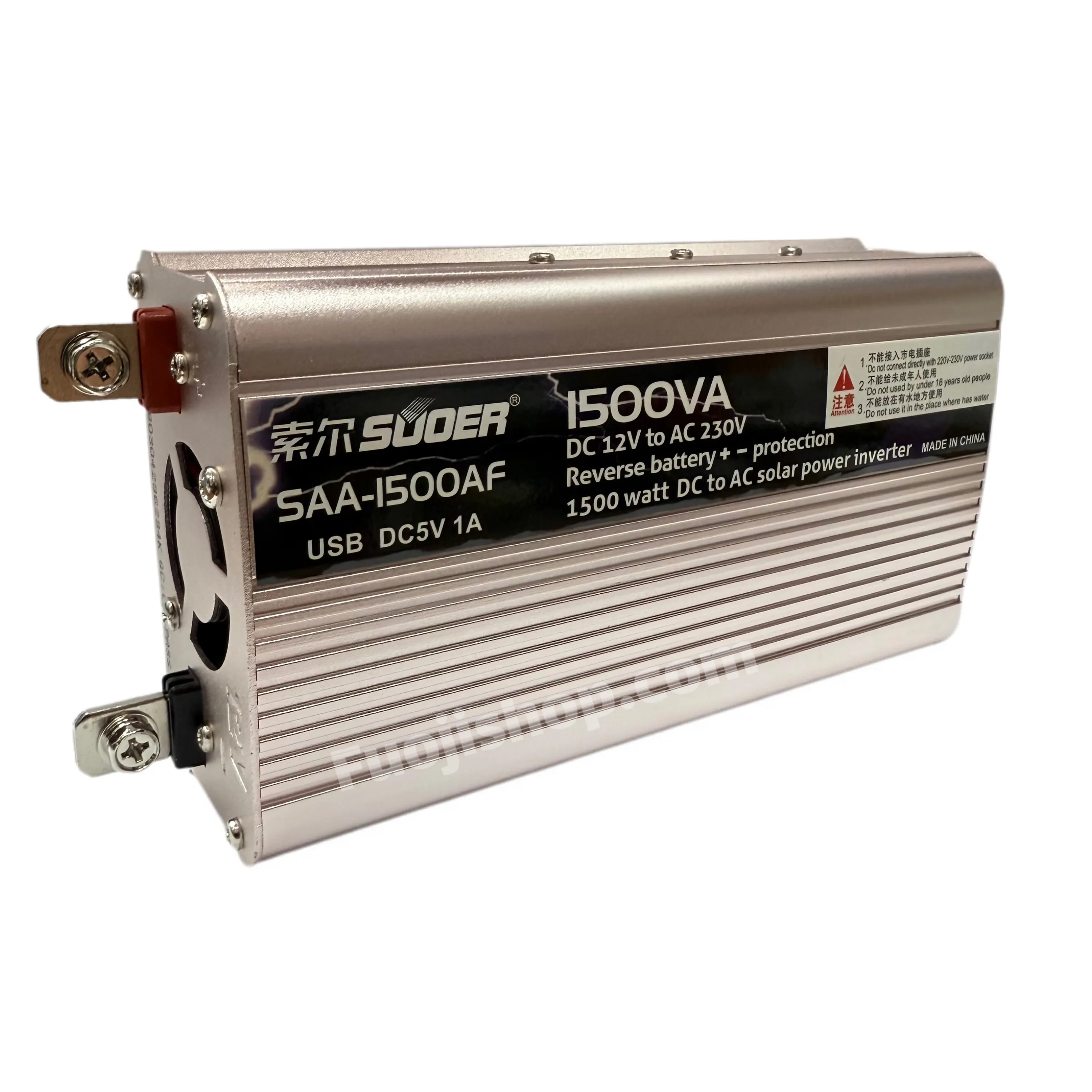 اینورتر 1500 وات سوئر 12 ولت به 220 ولت SUOER اینورتر 1500 وات سوئر 12 ولت به 220 ولت SUOER
