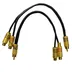 کابل دو ماده یک نر آرسی RCA برند K2 Electronic