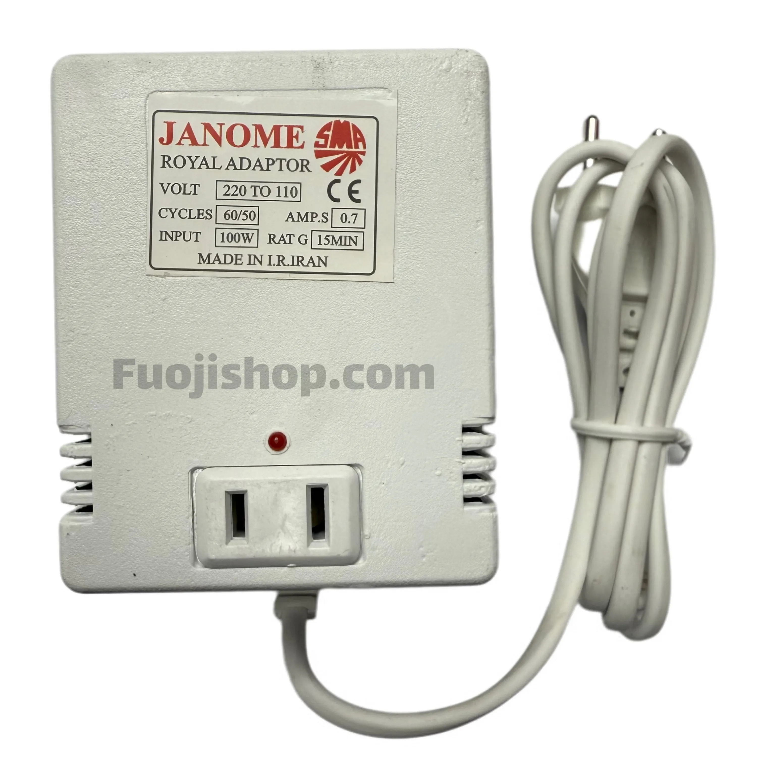 تبدیل 220 به 110 ولت 100 وات ترانسی ژانومه JANOME