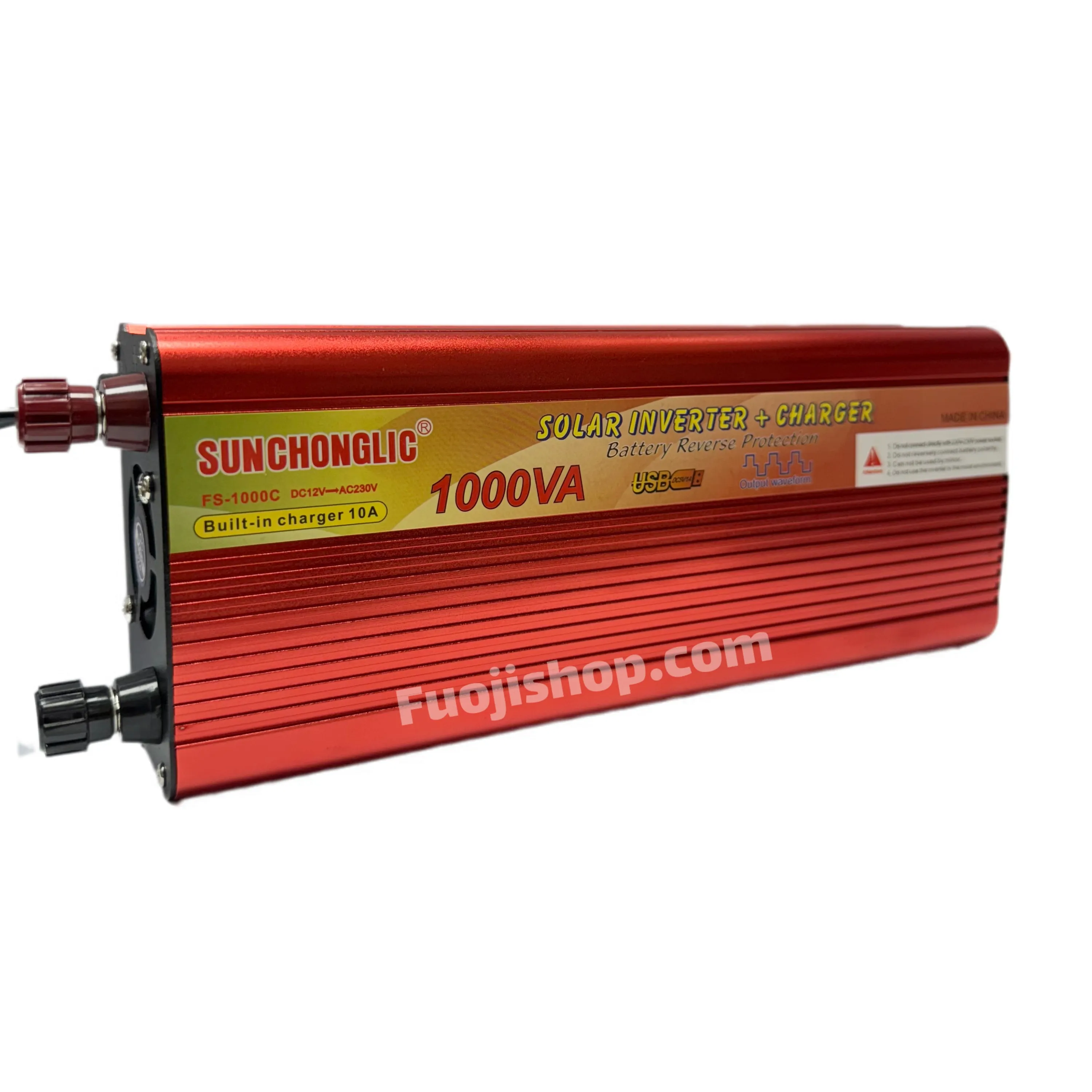 اینورتر 12 به 220 ولت 1000W شارژر دار FS-1000C اینورتر 12 به 220 ولت 1000W شارژر دار FS-1000C