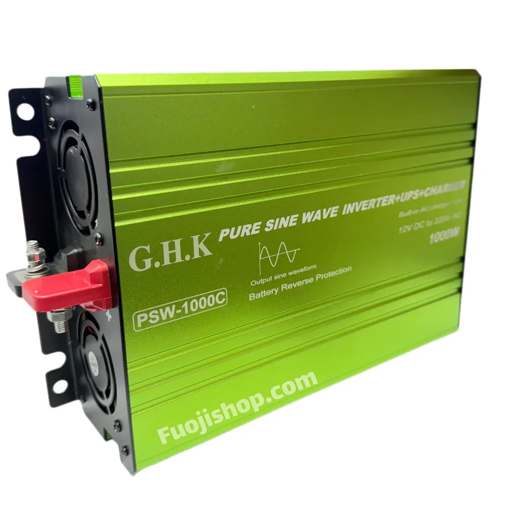 اینورتر UPS شارژر دار 15A سینوسی G.H.K PSW-1000C 1000W