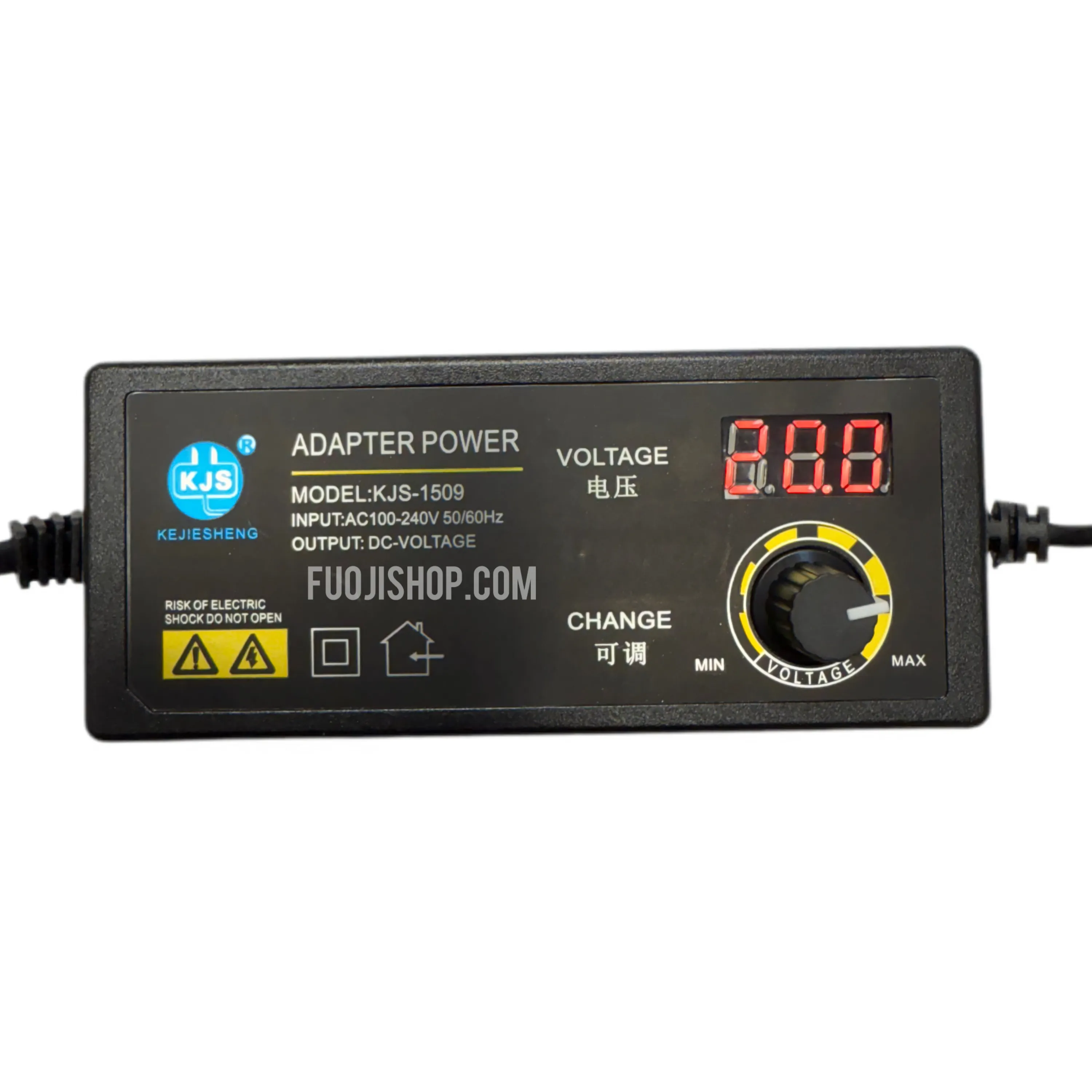 منبع تغذیه دیجیتال 3 تا 24 ولت 2.5 آمپر  KJS-1509
