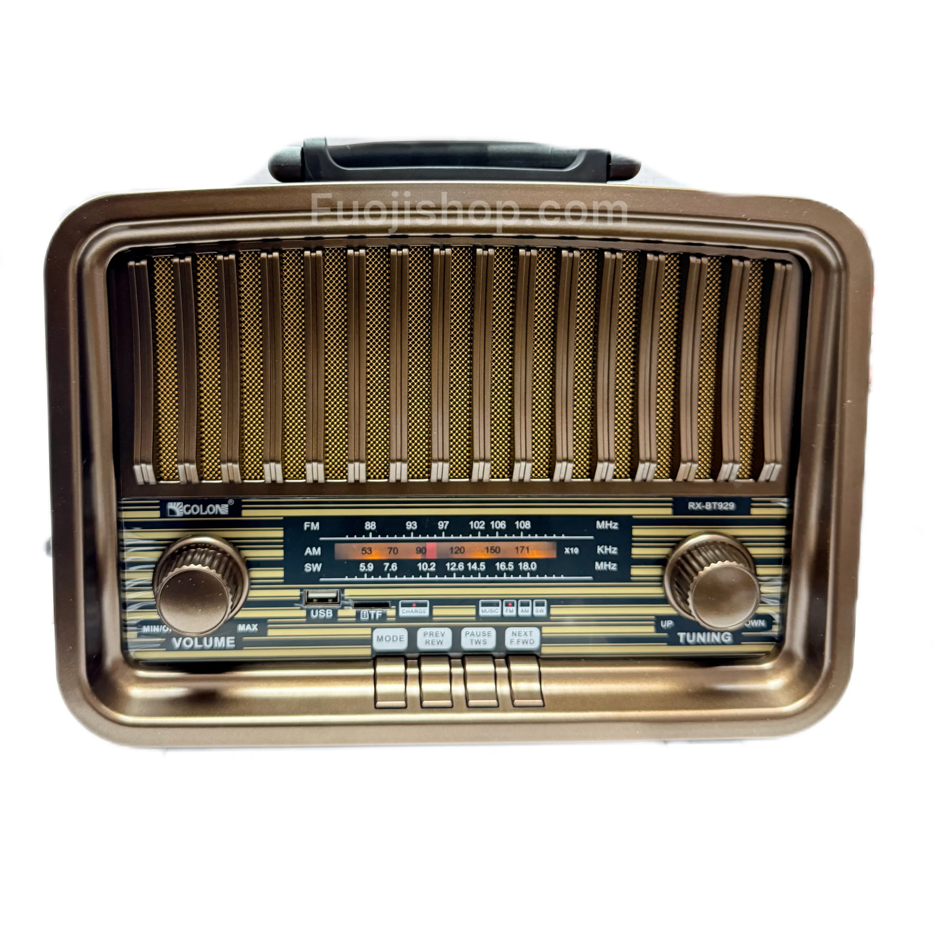 رادیو برقی و شارژی گولون GOLON RX-BT939