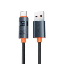 کابل شارژ USB به تایپ سی ترانیو AC-6 TRANYOO 100W