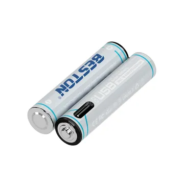 باتری نیم قلمی بستون تایپ سی بسته دو عددی BESTON 3AC-18