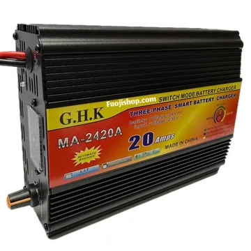 شارژر باتری 24 ولت 20 آمپر اتوماتیک GHK MA-2420