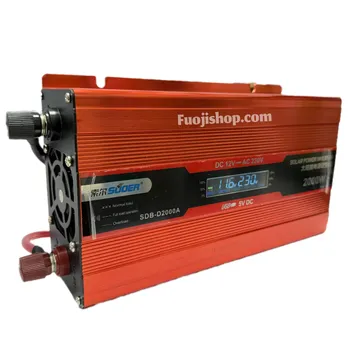 اینورتر شبه سینوسی سوئر 12 به 220 ولت مدل 2000W SUOER SDB-D2000Aاینورتر شبه سینوسی سوئر 12 به 220 ولت مدل 2000W SUOER SDB-D2000A