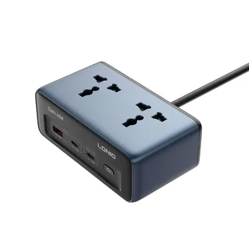 چندراهی برق الدینو 45 وات USB+USBC مدل SC1