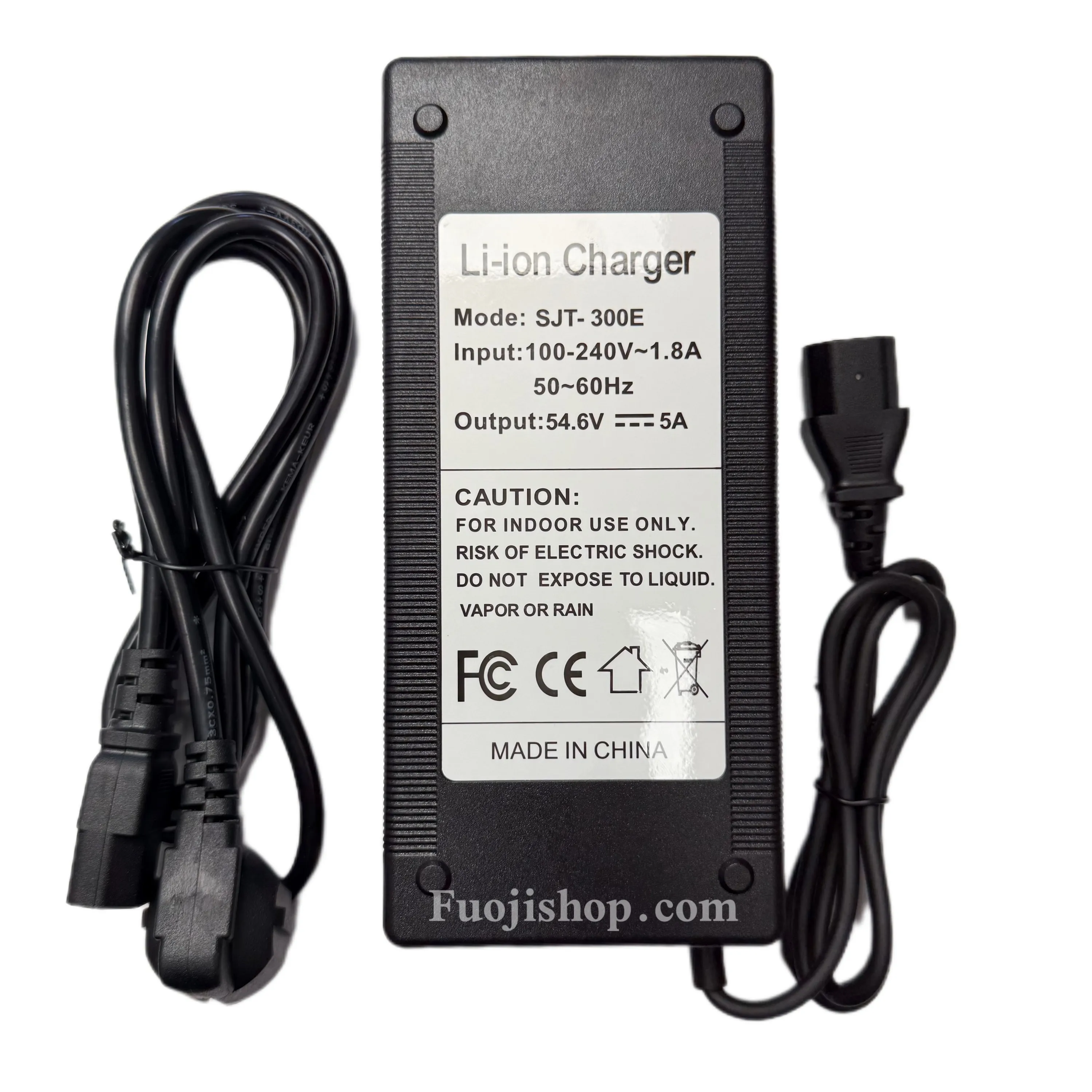 شارژر باتری 54/6 ولت 5 آمپر موتور برقی (سوکت پاوری 3 پین)  مدل SJT-300E