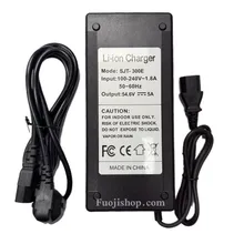 شارژر باتری 54/6 ولت 5 آمپر موتور برقی (سوکت پاوری 3 پین)  مدل SJT-300E
