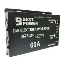 مبدل برق 24 به 12 ولت 60 آمپر برند BESTPOWER