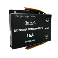 مبدل 24 به 12 ولت 15 آمپر گلدن فالکن GOLDEN FALCON مبدل 24 به 12 ولت 15 آمپر گلدن فالکن GOLDEN FALCON