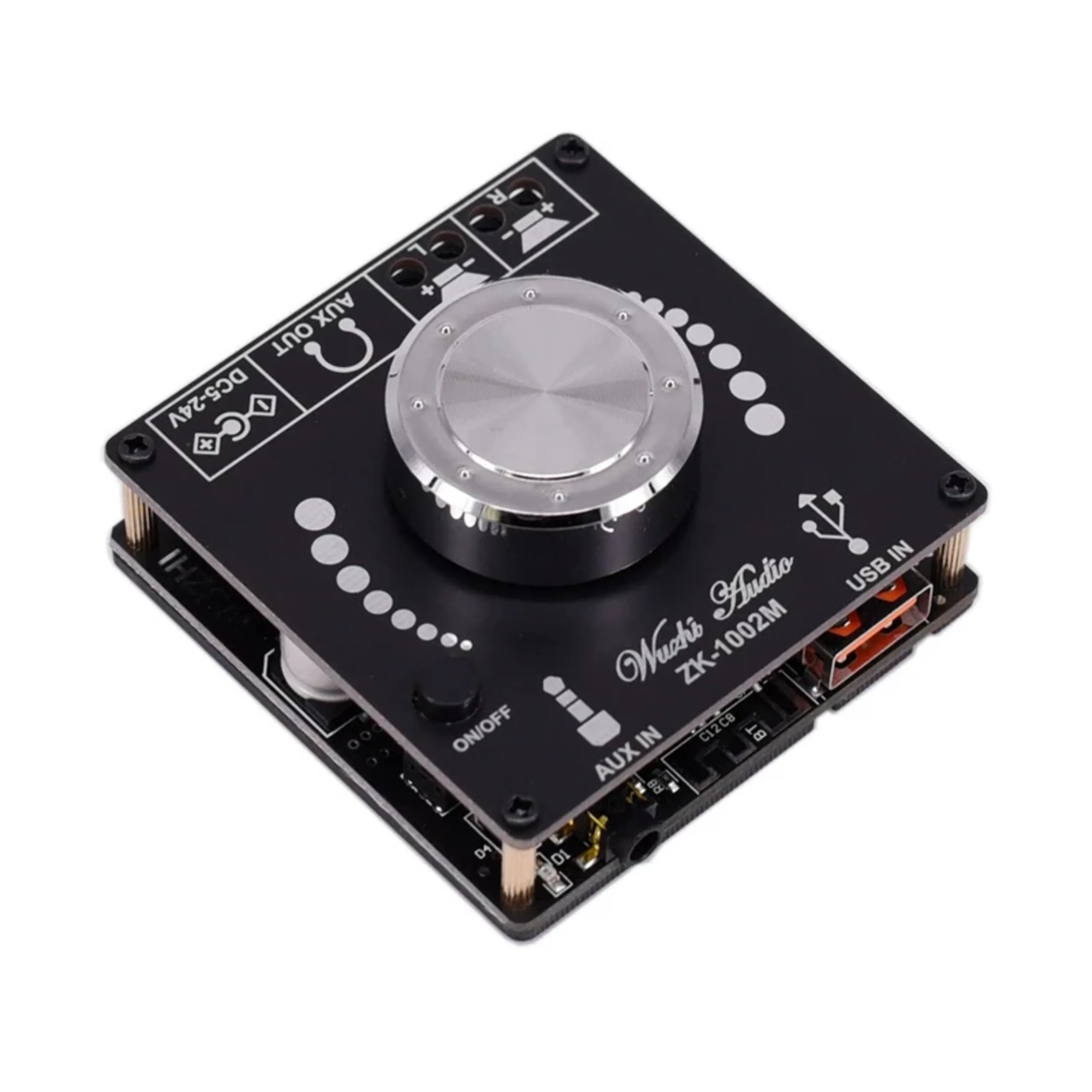 آمپلی فایر 2×100 وات ZK-1002M مدل WUZHI